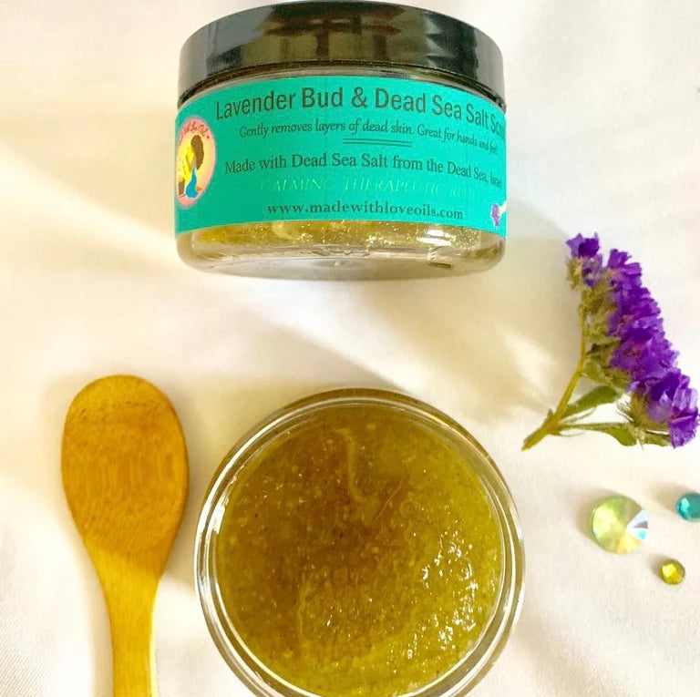 Lavender Bud Dead Sea Salt Scrub