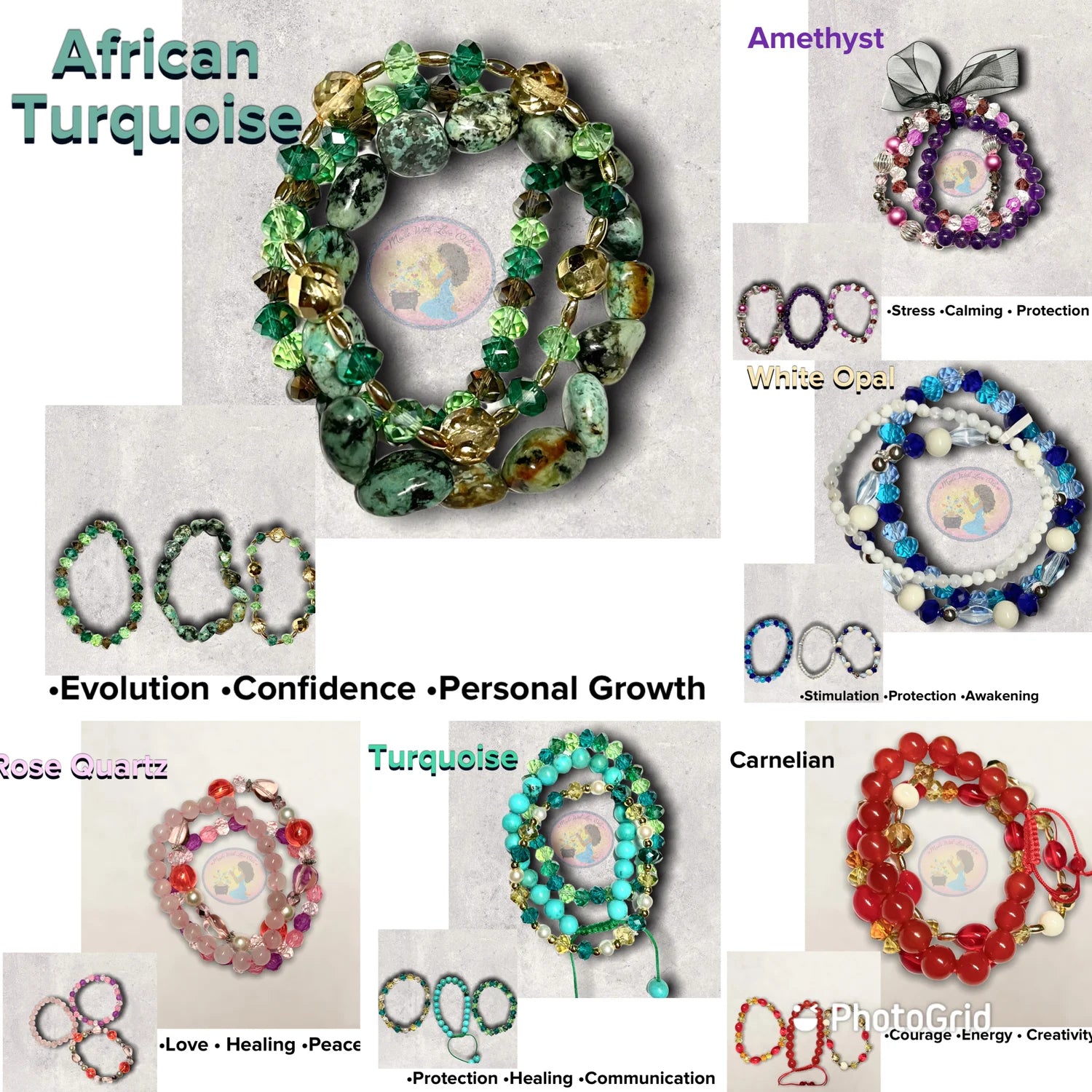 3 Stackable Bracelets