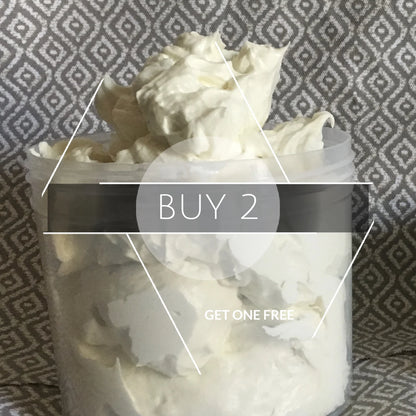 Buy 2 Get one FREE Jumbo Whipped Shea Butter