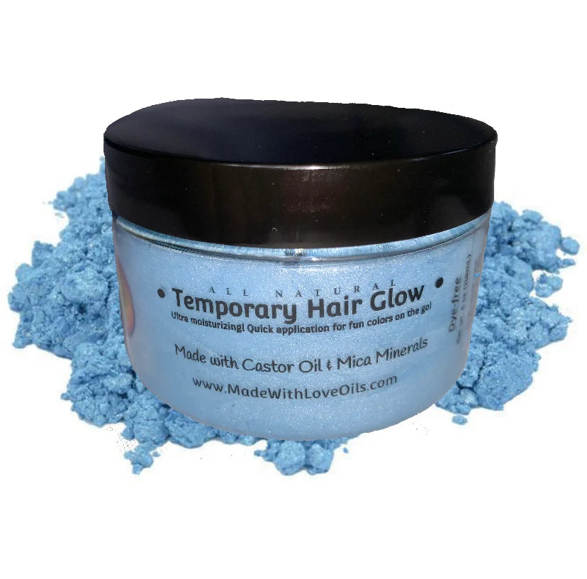 Aquamarine Temporary Hair Glow Color System