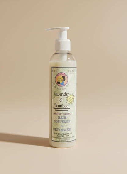 Lavender &amp; Bamboo Moisturizing Hair Softening Conditioner