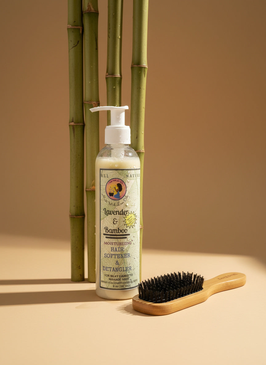 Lavender &amp; Bamboo Moisturizing Hair Softening Conditioner