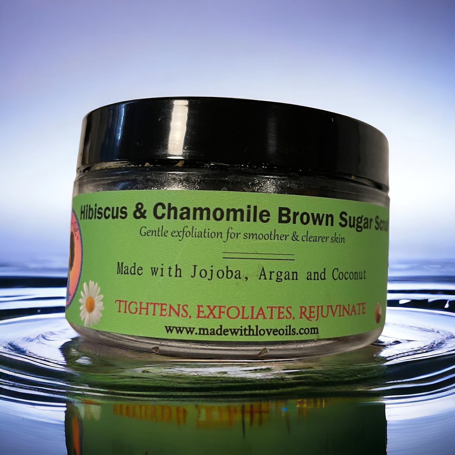 Hibiscus &amp; Chamomile Brown Sugar Scrub