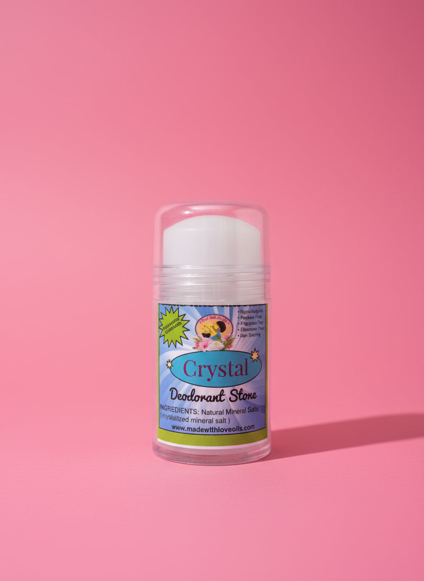 The Amazing Crystal Deodorant Stone