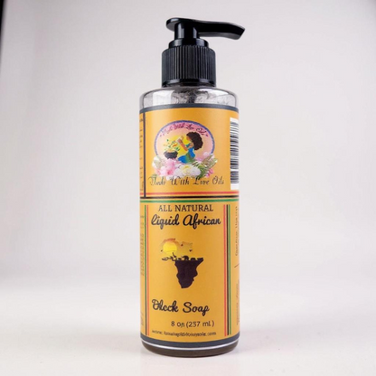 Liquid African Black Soap