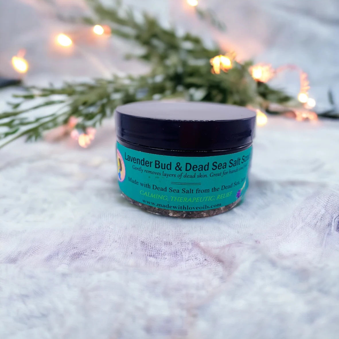 Lavender Bud Dead Sea Salt Scrub