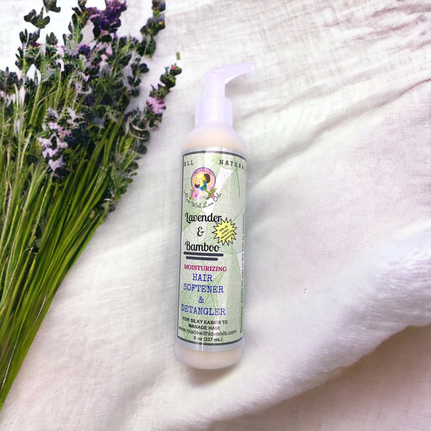 Lavender &amp; Bamboo Moisturizing Hair Softening Conditioner