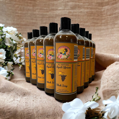 Liquid African Black Soap