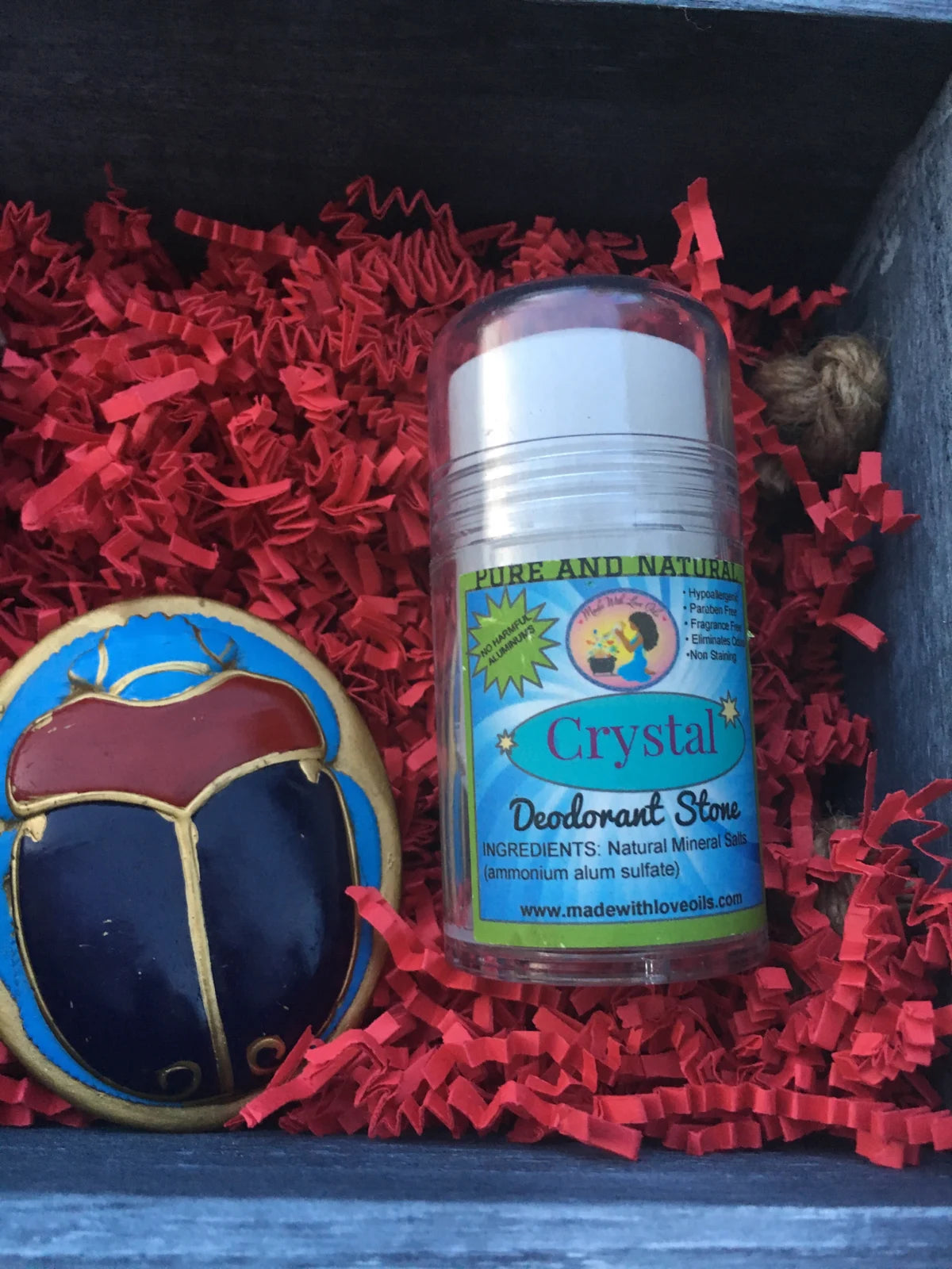 The Amazing Crystal Deodorant Stone