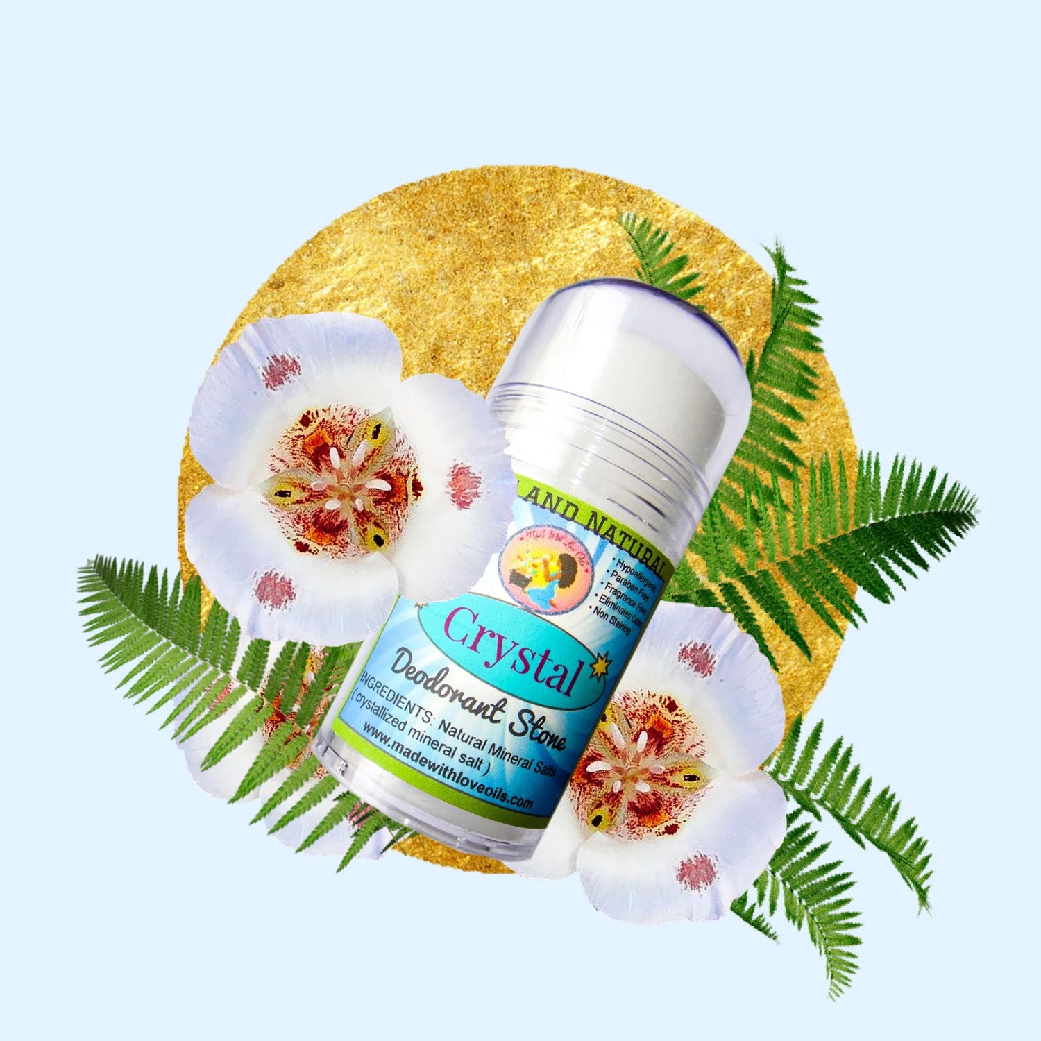 The Amazing Crystal Deodorant Stone