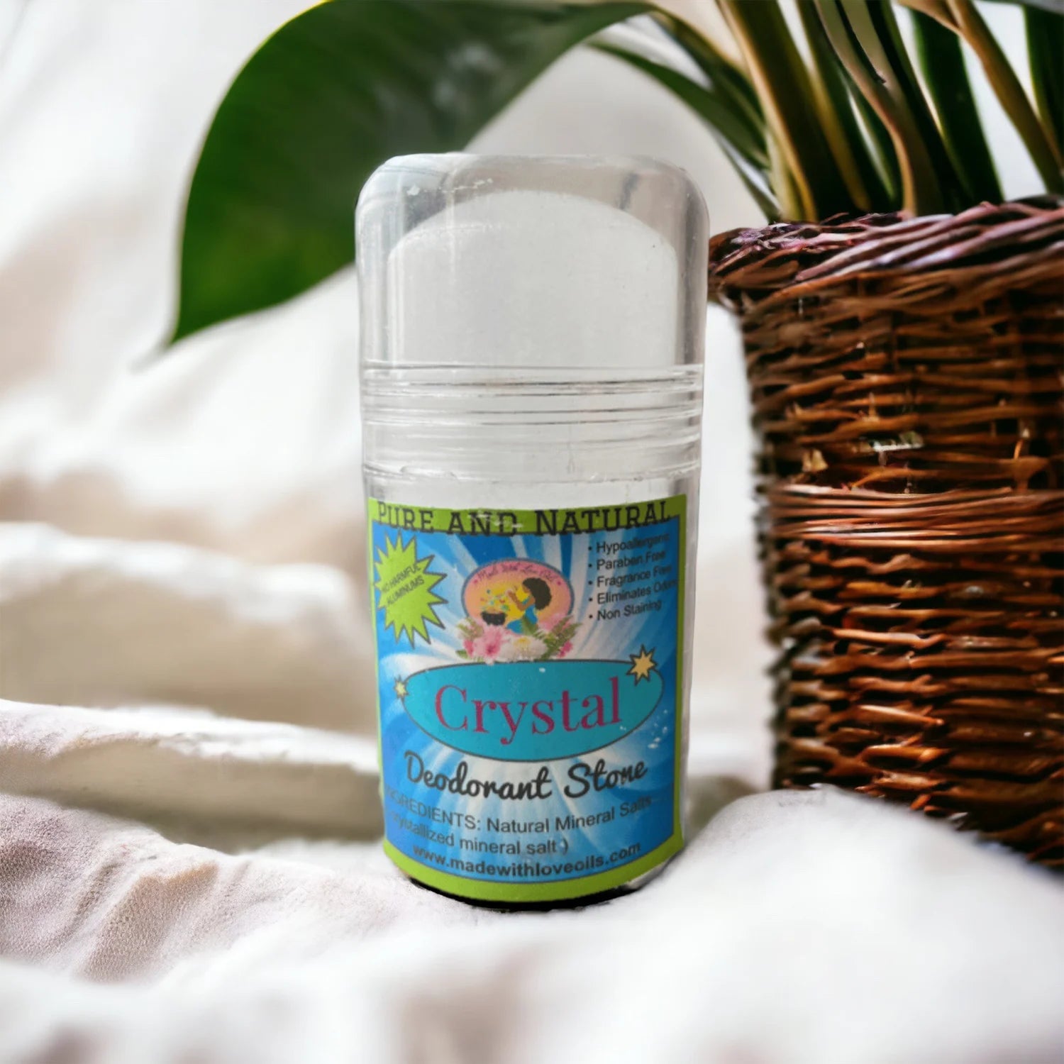 The Amazing Crystal Deodorant Stone