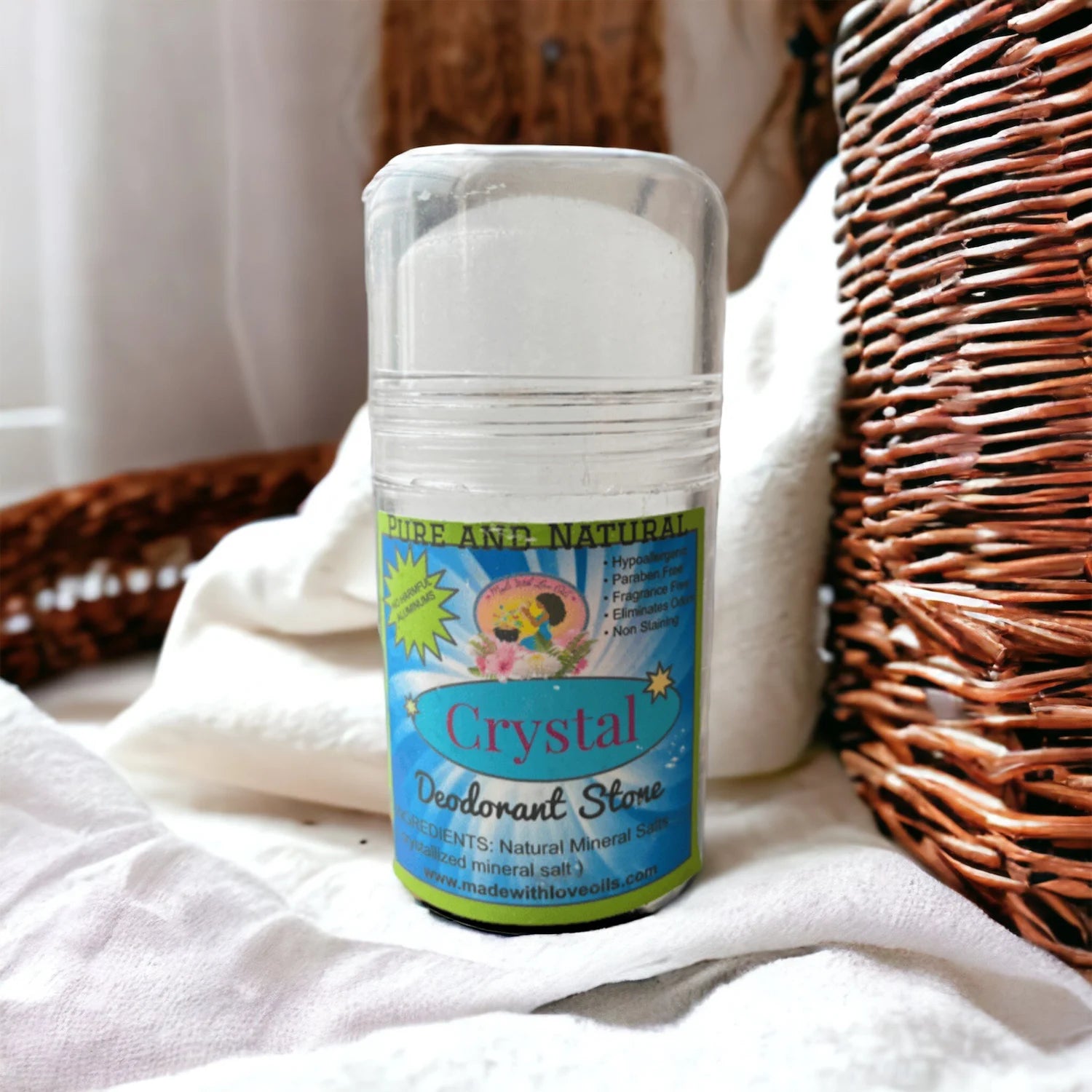 The Amazing Crystal Deodorant Stone